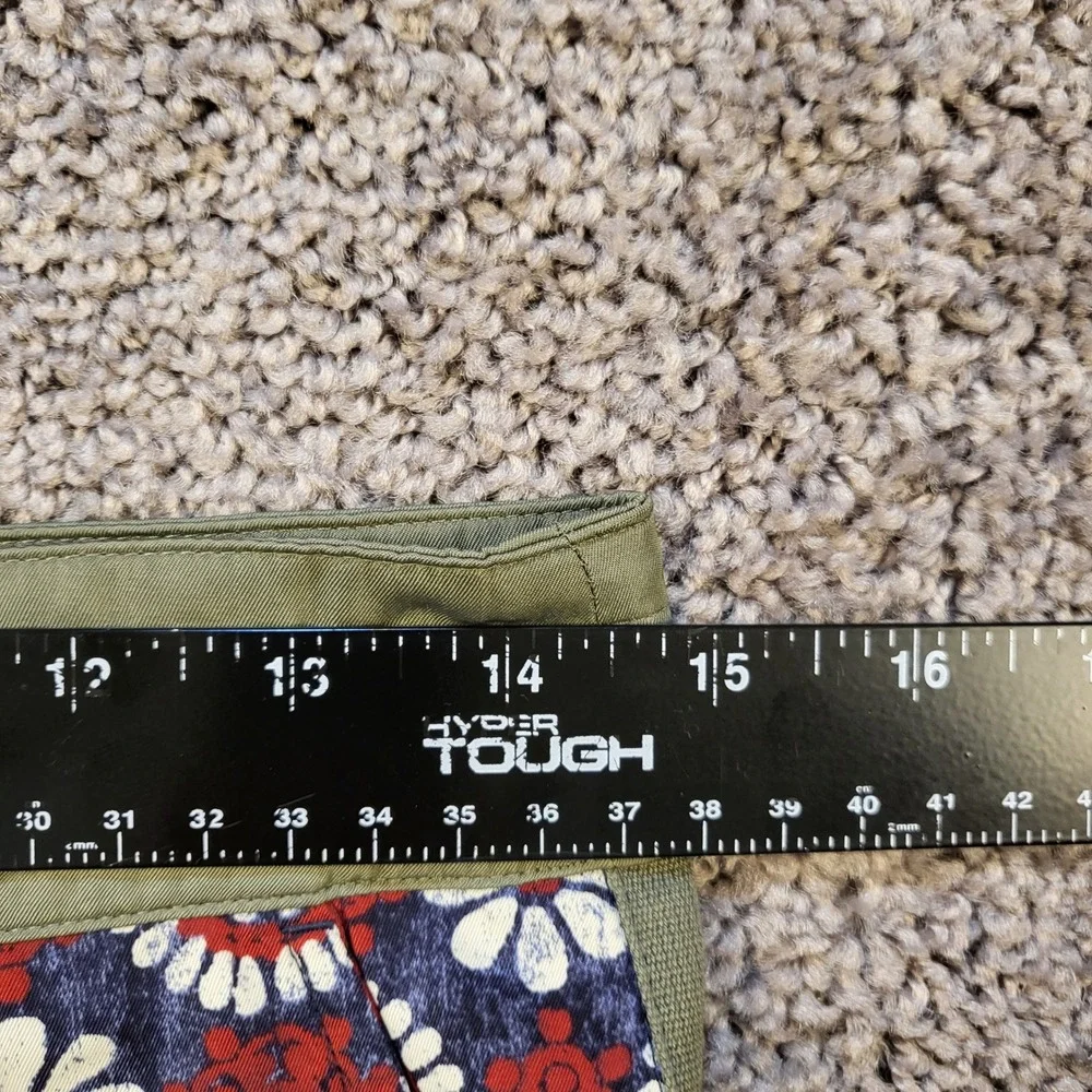Outerknown Mens Floral Boardshorts Navy‎ Red Olive ECONYL Recycled Nylon Size 28